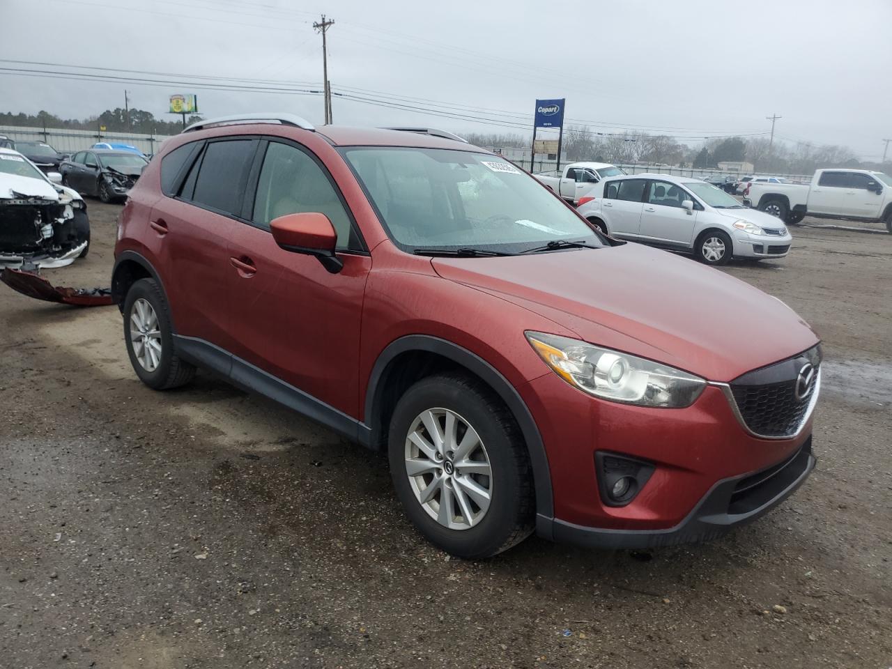 2013 Mazda CX-5 VIN JM3KE2CE6D0154075 Copart auction photo, undercarriage / rear end damage thumbnail 4