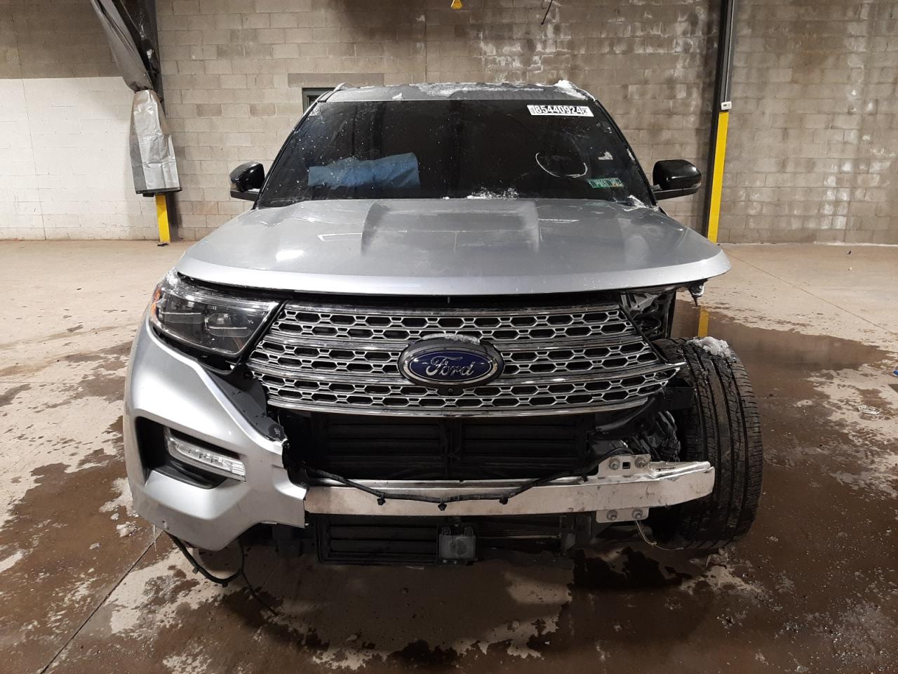 2021 Ford Explorer VIN 1FMSK8FH9MGB05515 Copart auction photo, front end damage thumbnail 5