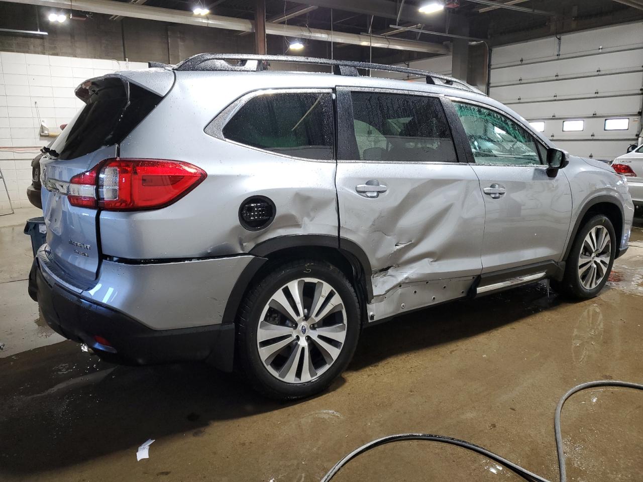 2021 Subaru Ascent VIN 4S4WMAPD1M3412618 Copart auction photo, side / rear end damage thumbnail 3