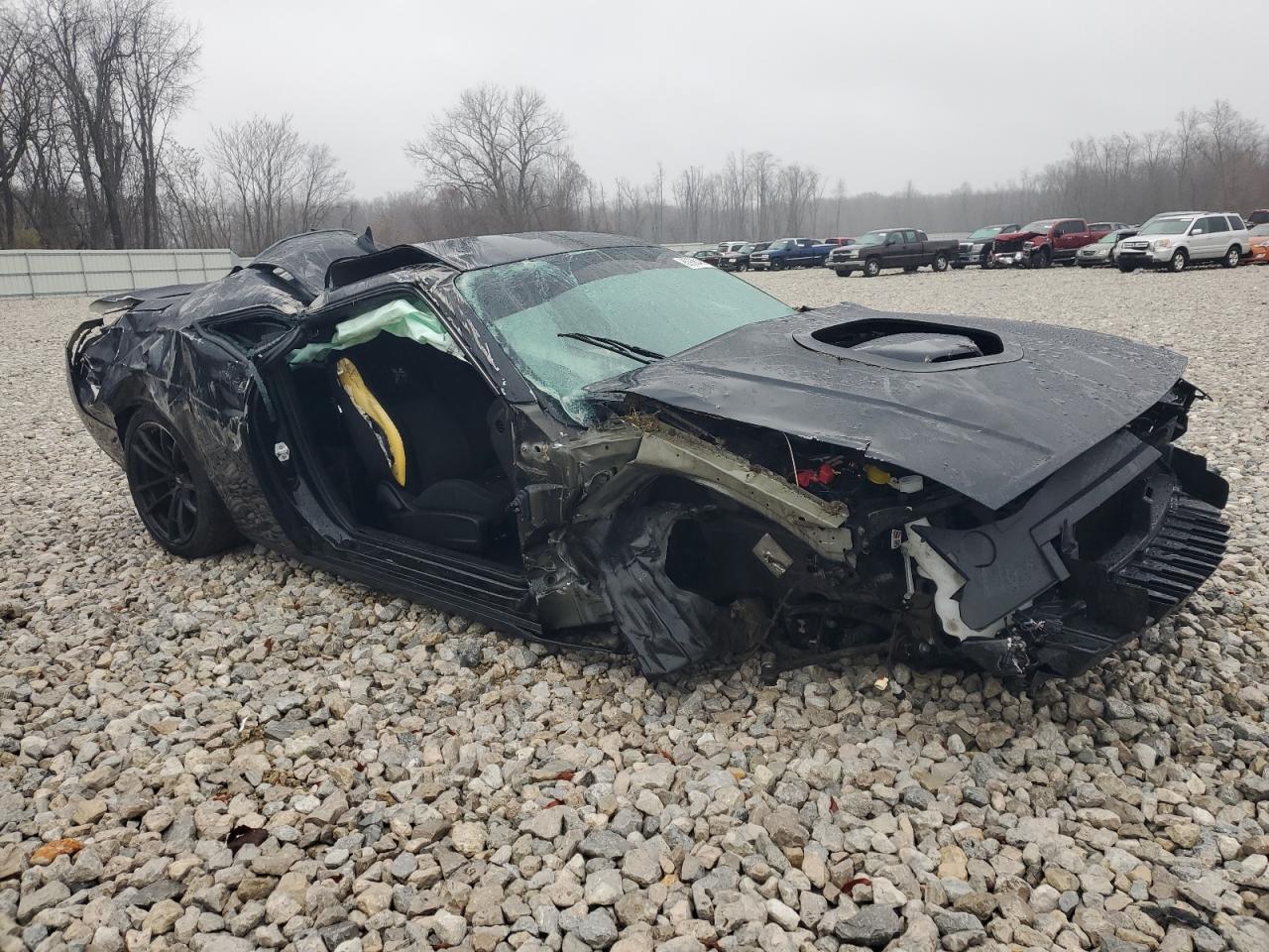 2021 Dodge Challenger VIN 2C3CDZFJ7MH669720 Copart auction photo, all over damage thumbnail 4