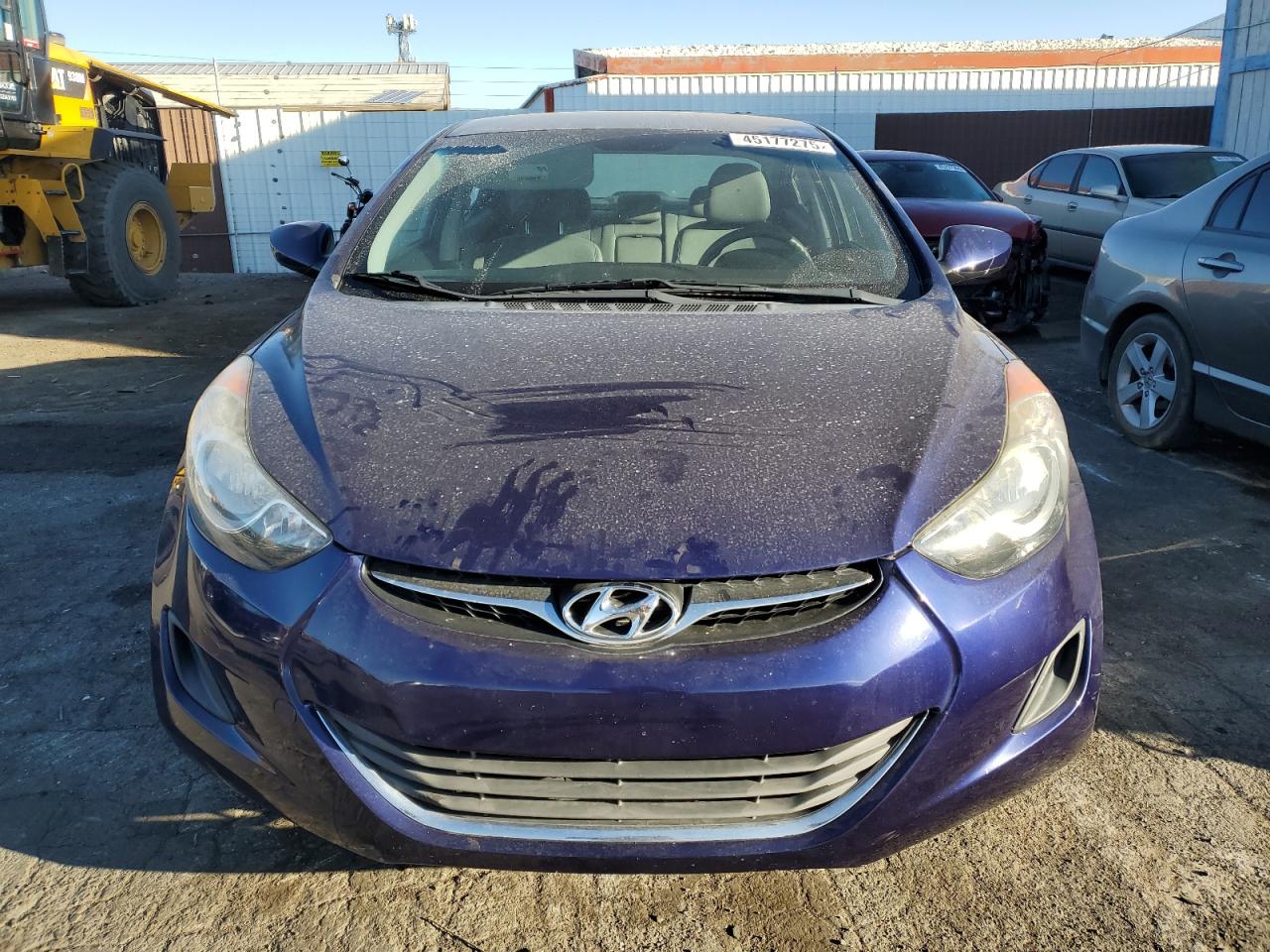 2013 Hyundai Elantra VIN 5NPDH4AE8DH232284 Copart auction photo, vandalism damage thumbnail 5