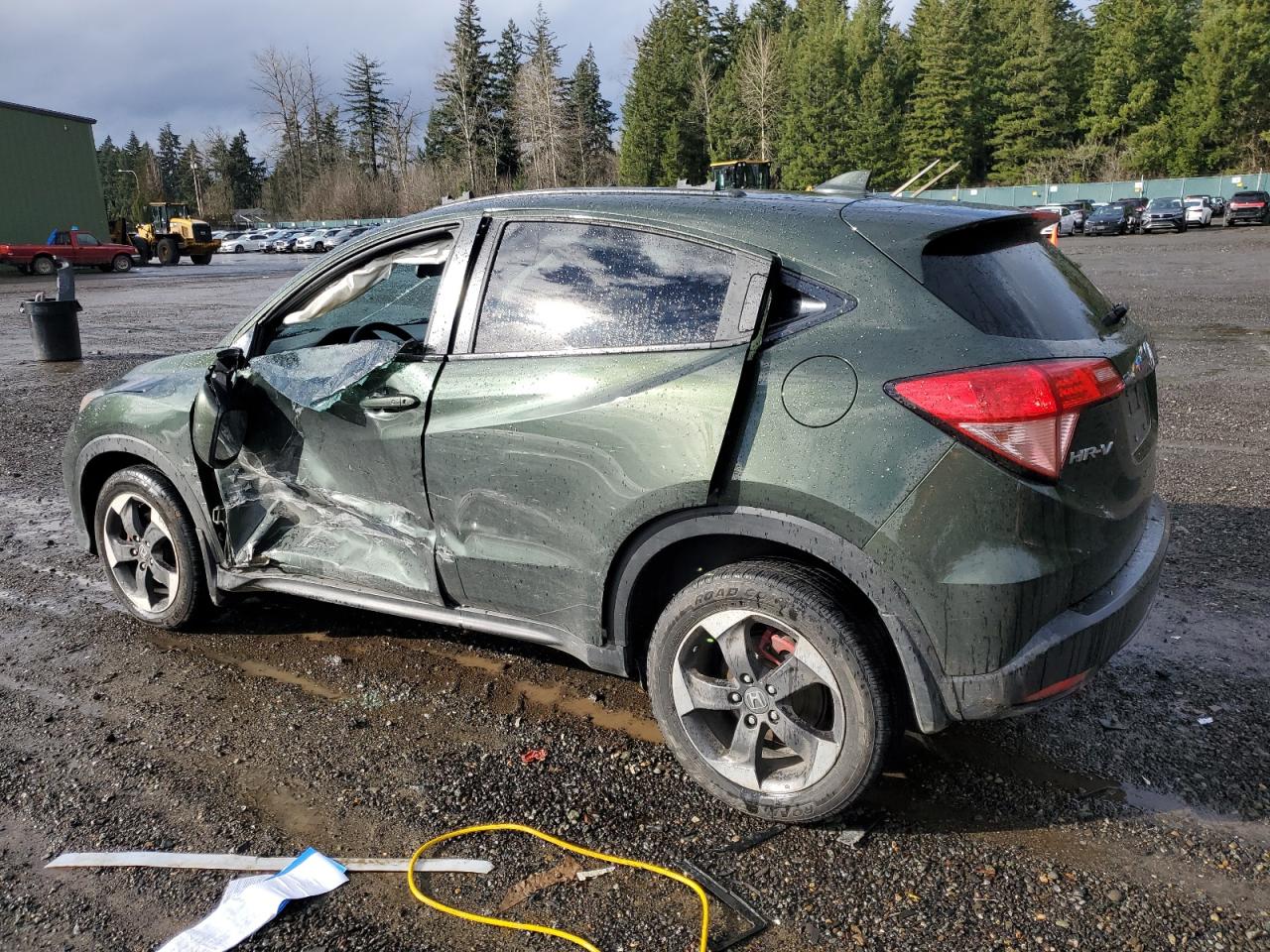 2017 Honda HR-V VIN 3CZRU6H50HM711957 Copart auction photo, side damage thumbnail 2