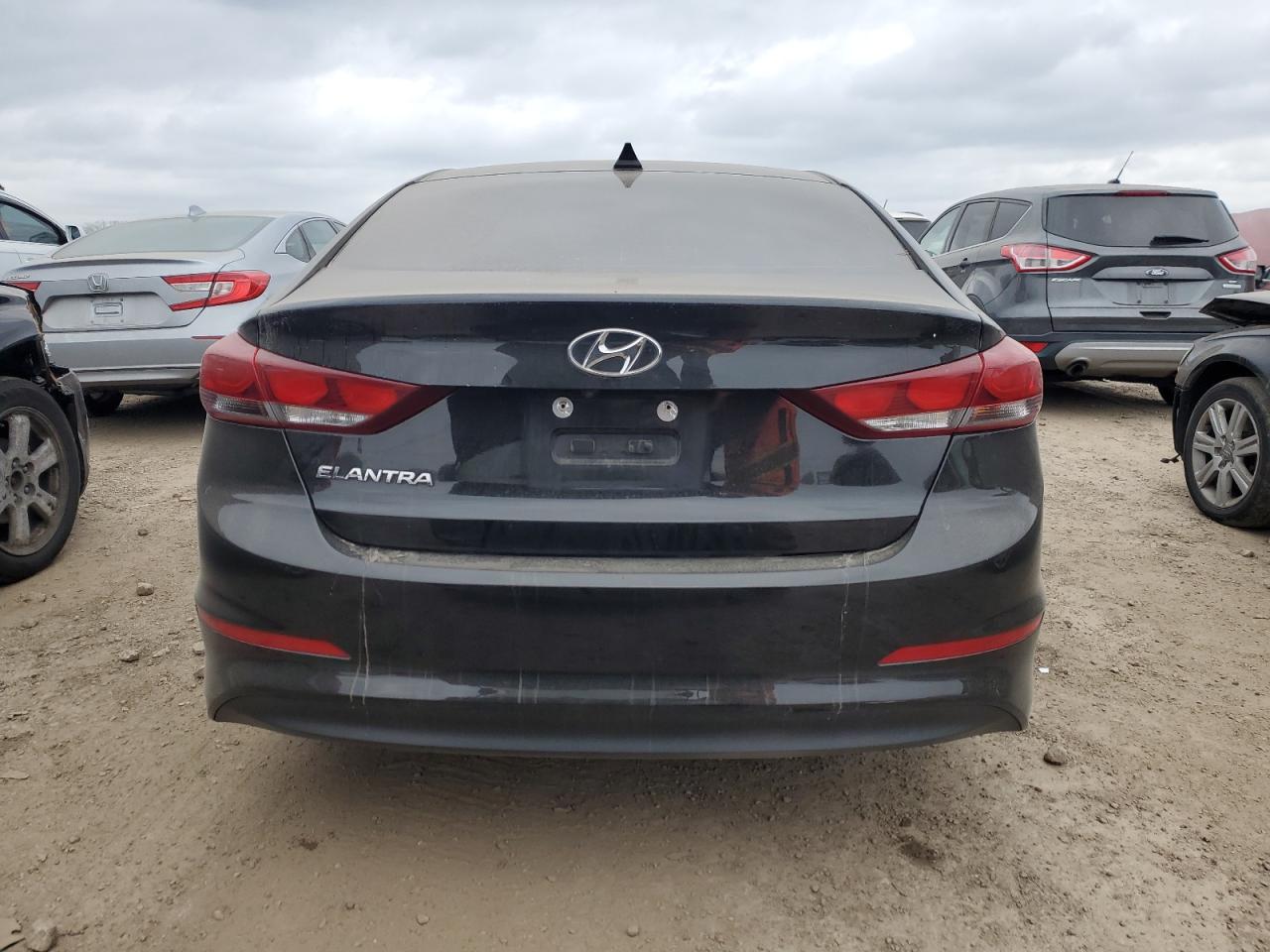 2018 Hyundai Elantra VIN 5NPD84LF3JH261483 Copart auction photo, front end / minor dent/scratches damage thumbnail 6