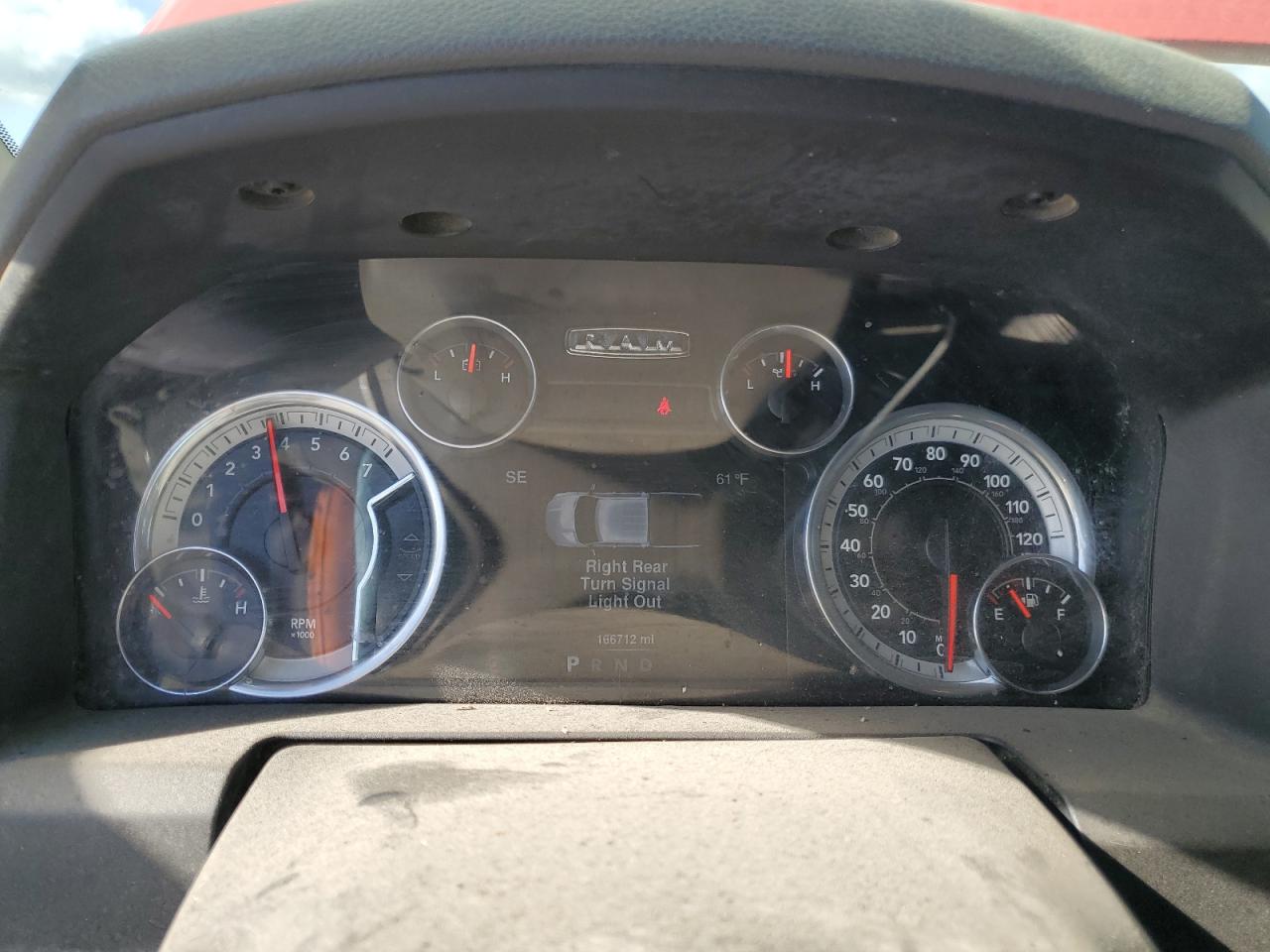 2016 RAM 1500 VIN 3C6RR7LT9GG127628 Copart auction photo, rear end damage thumbnail 9
