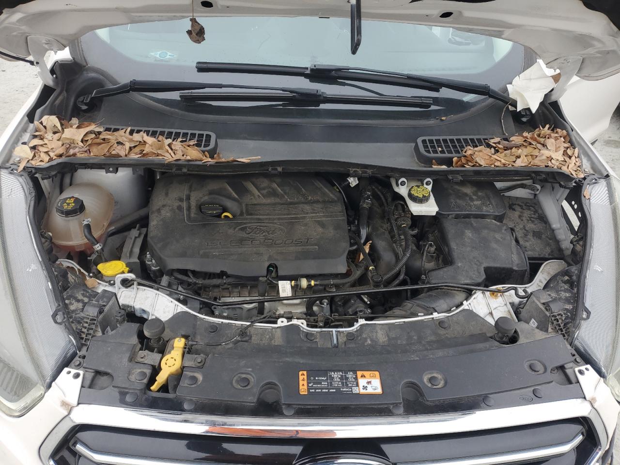 2017 Ford Escape VIN 1FMCU0GD3HUE52776 Copart auction photo, front end damage thumbnail 12