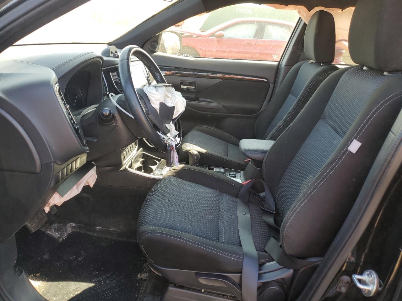 2018 Mitsubishi Outlander VIN JA4AZ3A39JZ044591 Copart auction photo, front end / side damage thumbnail 7
