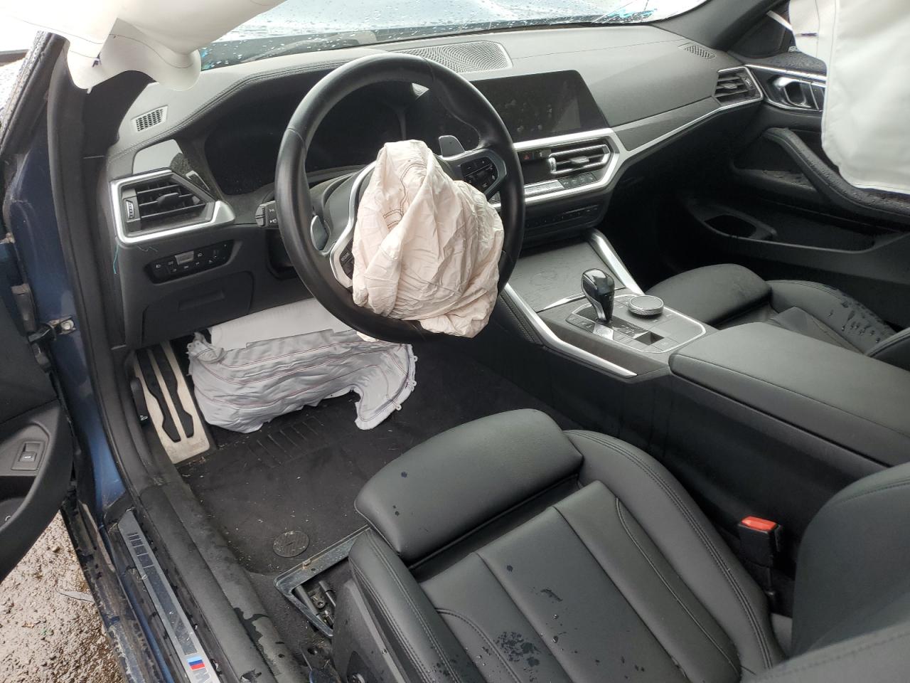 2021 BMW 4er VIN WBA53AP06MCF39008 Copart auction photo, front end / undercarriage damage thumbnail 8