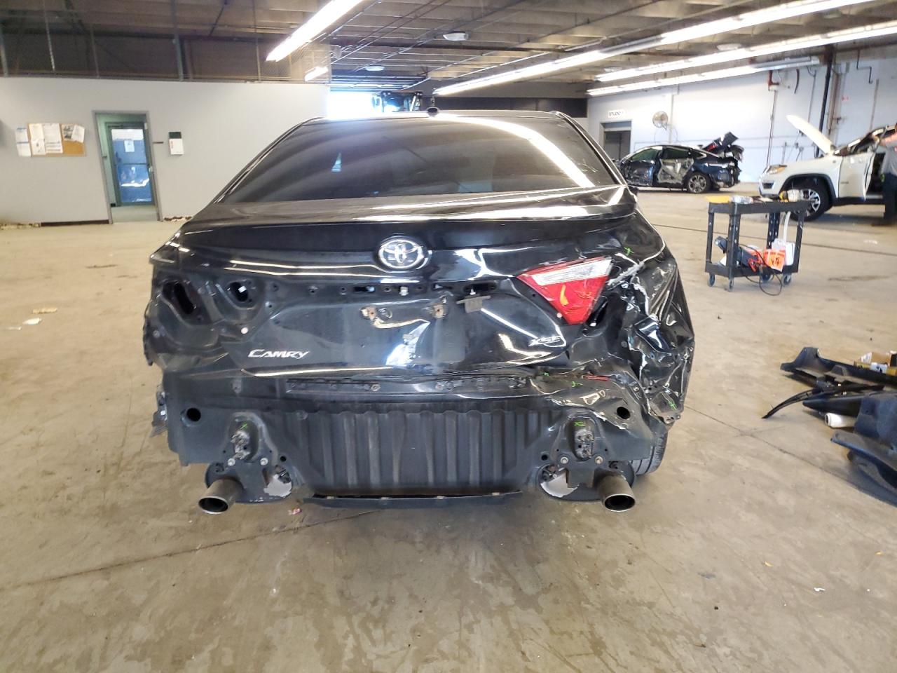 2016 Toyota Camry VIN 4T1BK1FK7GU574000 Copart auction photo, rear end damage thumbnail 6