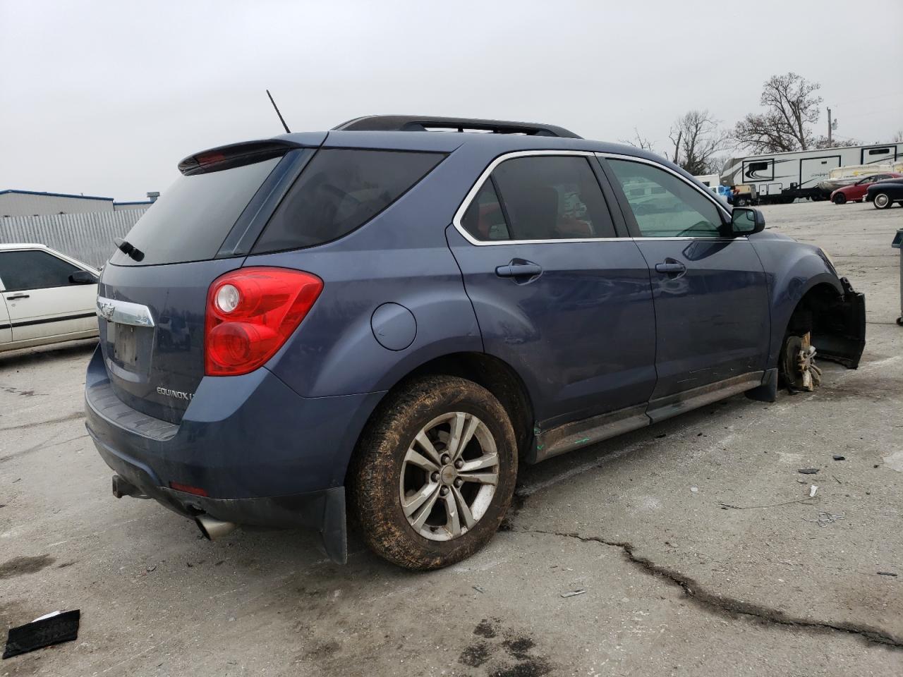 2013 Chevrolet Equinox VIN 2GNFLDE31D6188530 Copart auction photo, front end / hail damage thumbnail 3