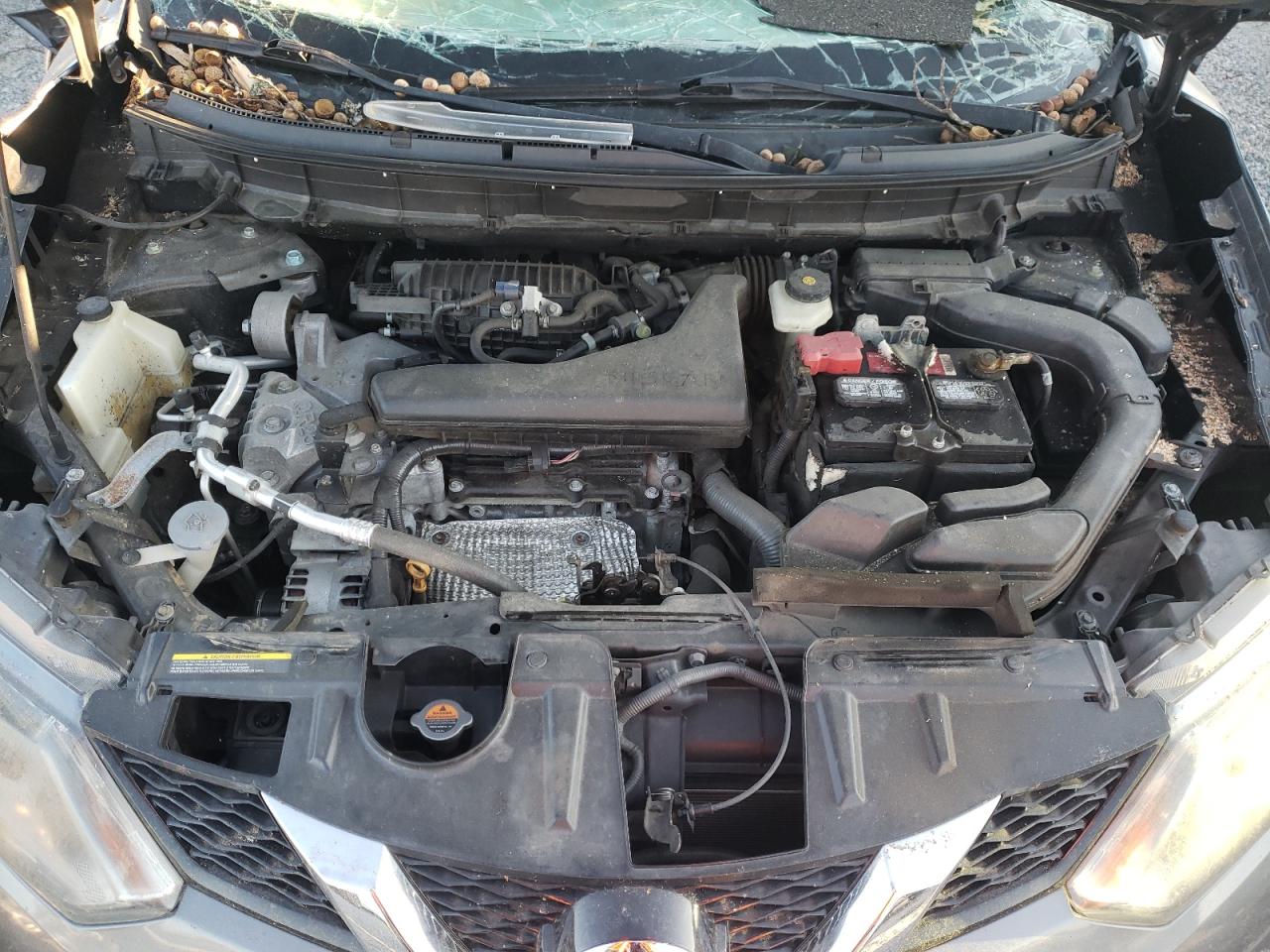 2015 Nissan Rogue VIN 5N1AT2MK5FC895331 Copart auction photo, all over damage thumbnail 12