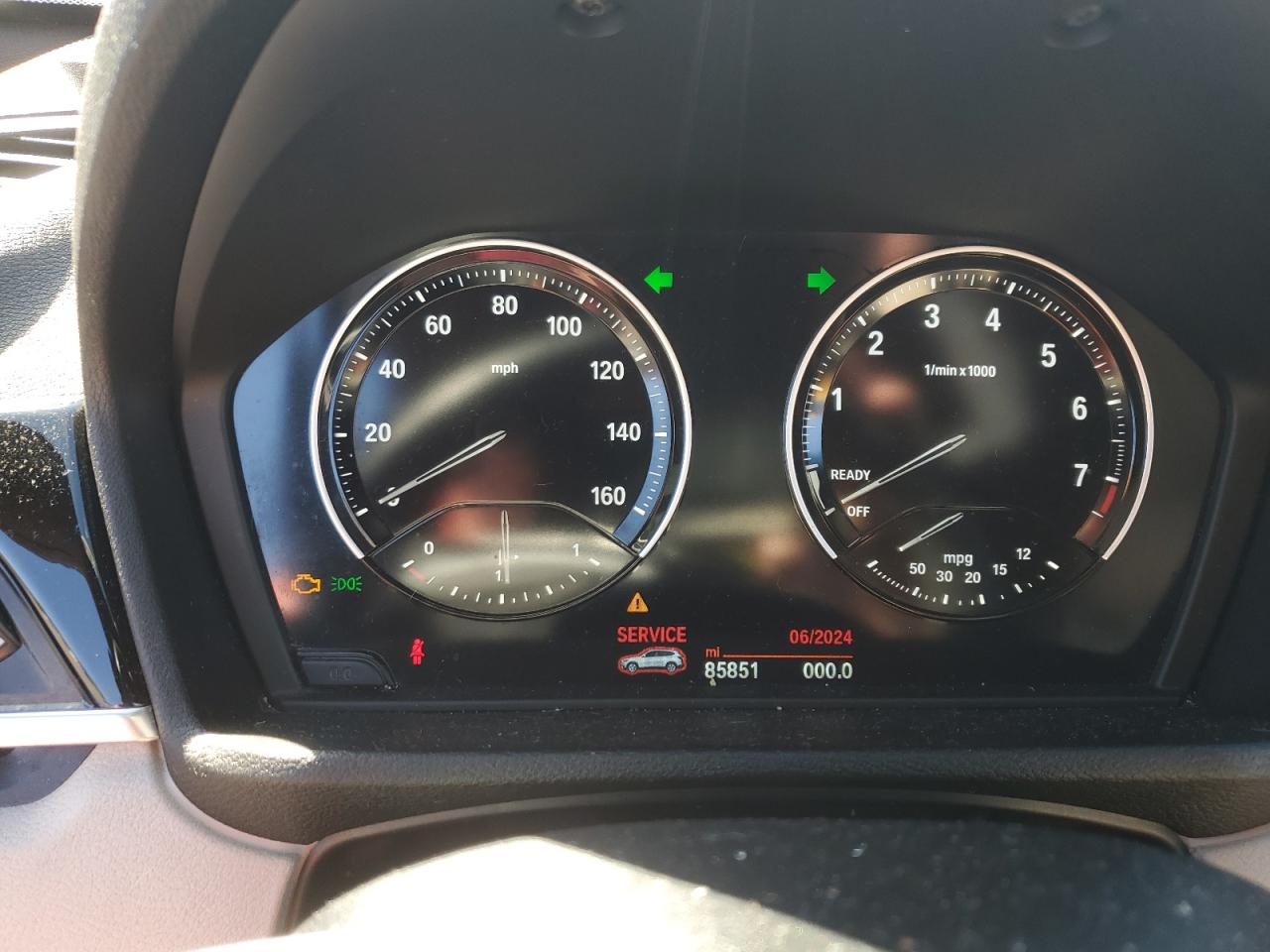 2018 BMW X1 VIN WBXHT3C3XJ5L34478 Copart auction photo, front end / minor dent/scratches damage thumbnail 9