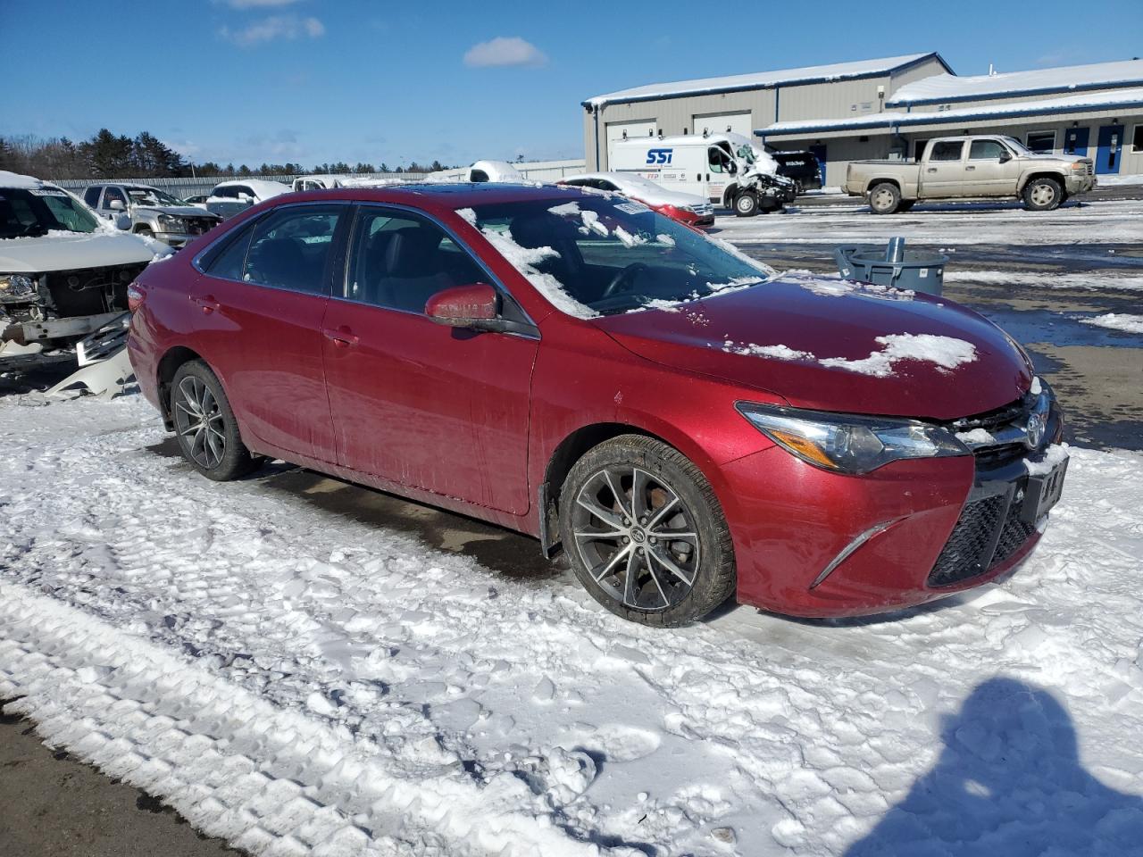 2015 Toyota Camry VIN 4T1BF1FK3FU907988 Copart auction photo, front end damage thumbnail 4