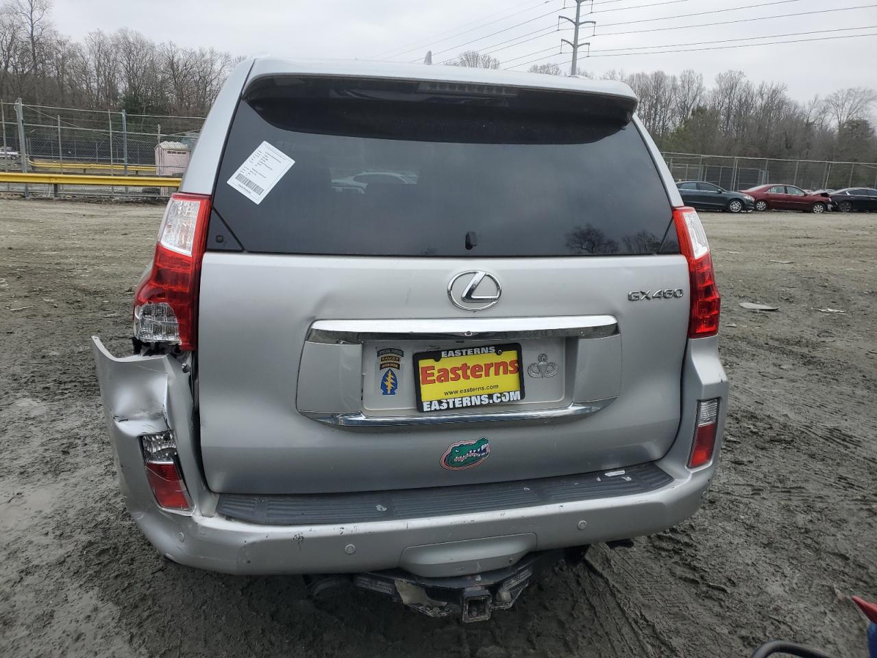 2012 Lexus GX VIN JTJBM7FX0C5047334 Copart auction photo, front end damage thumbnail 6