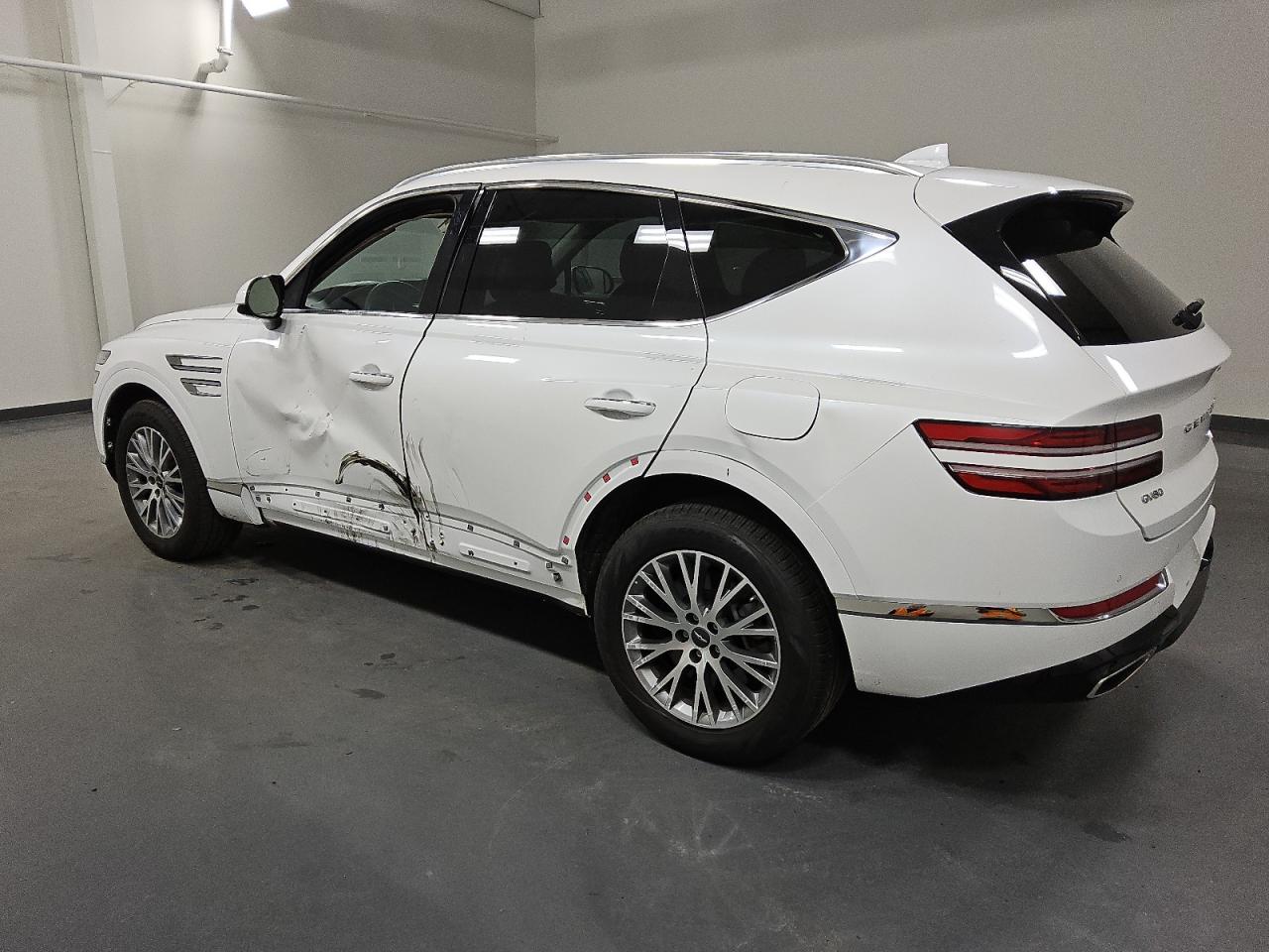 2024 Genesis Gv80 VIN KMUHBDSB1RU208572 Copart auction photo, side damage thumbnail 2