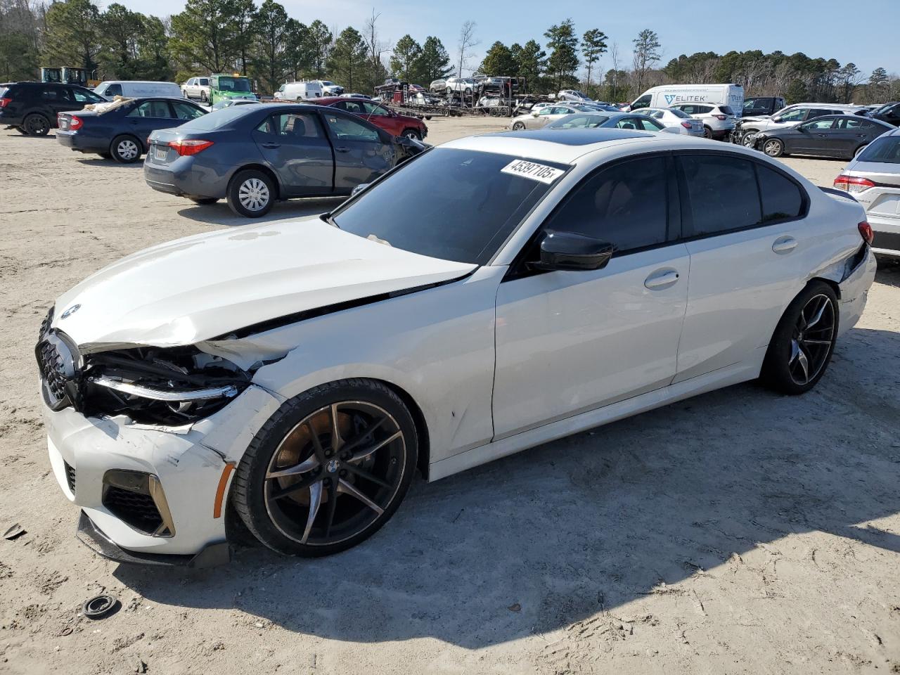2020 BMW M3 VIN WBA5U7C01LFH91414