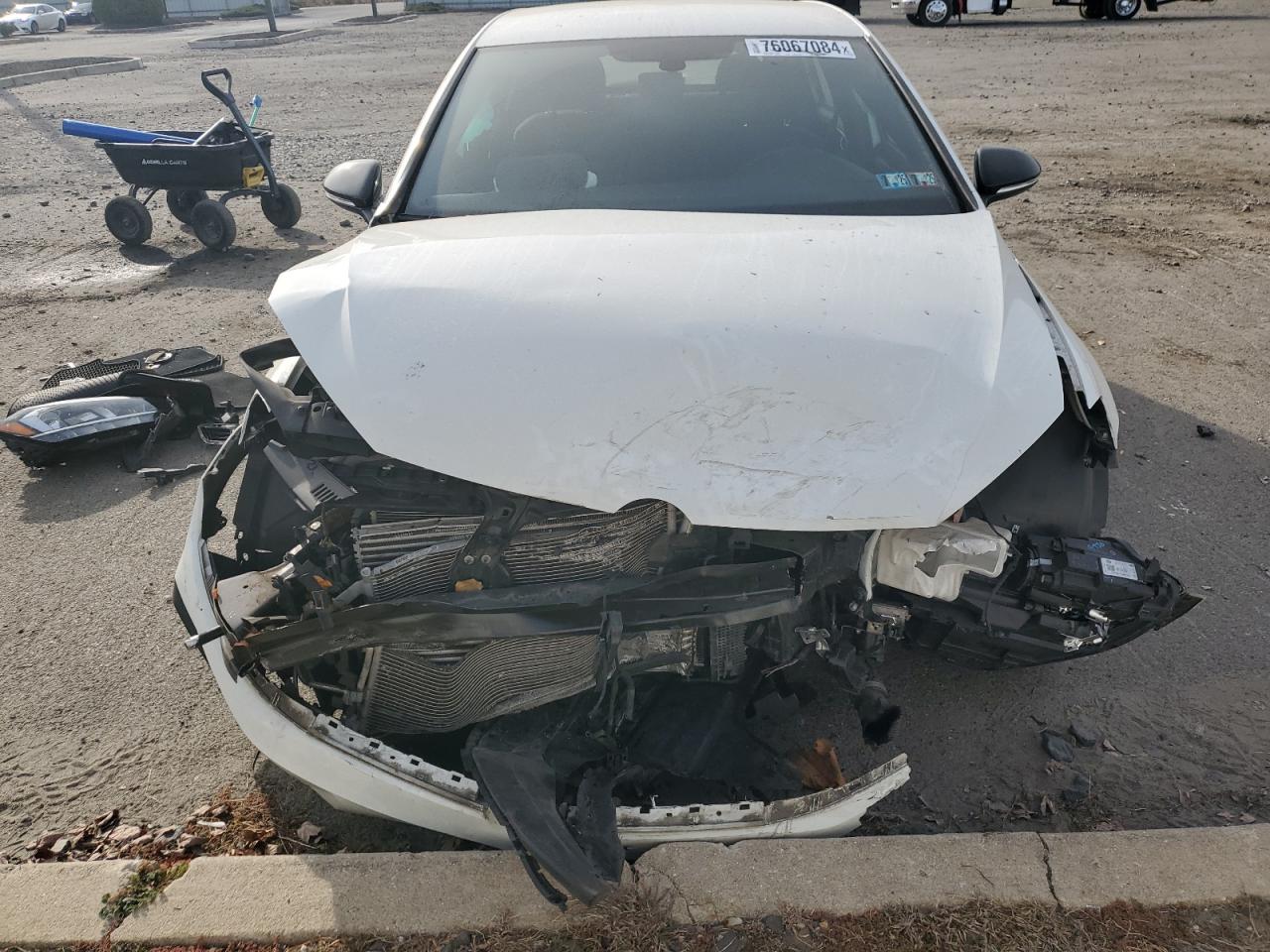 2021 Volkswagen GTI VIN 3VW5T7AU0MM009966 Copart auction photo, front end damage thumbnail 5