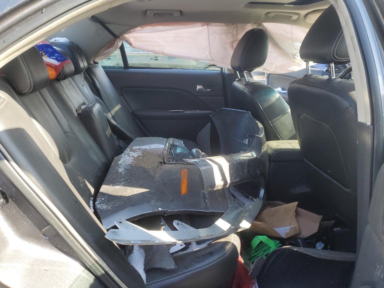 2010 Ford Fusion VIN 3FAHP0JA4AR110014 Copart auction photo, all over damage thumbnail 10
