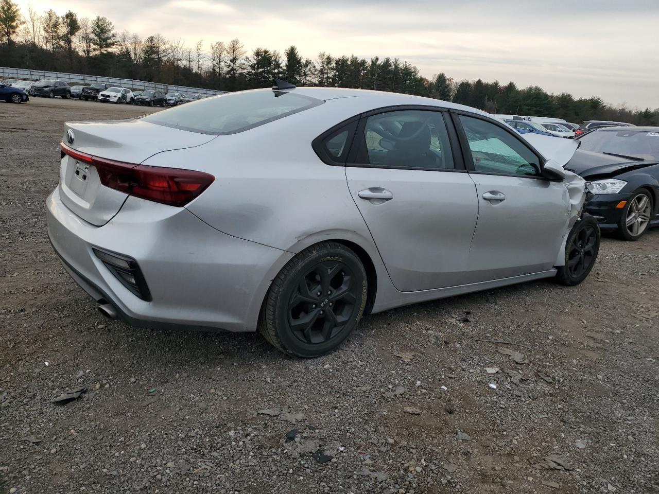 2019 KIA Forte VIN 3KPF24AD7KE108218 Copart auction photo, front end / undercarriage damage thumbnail 3