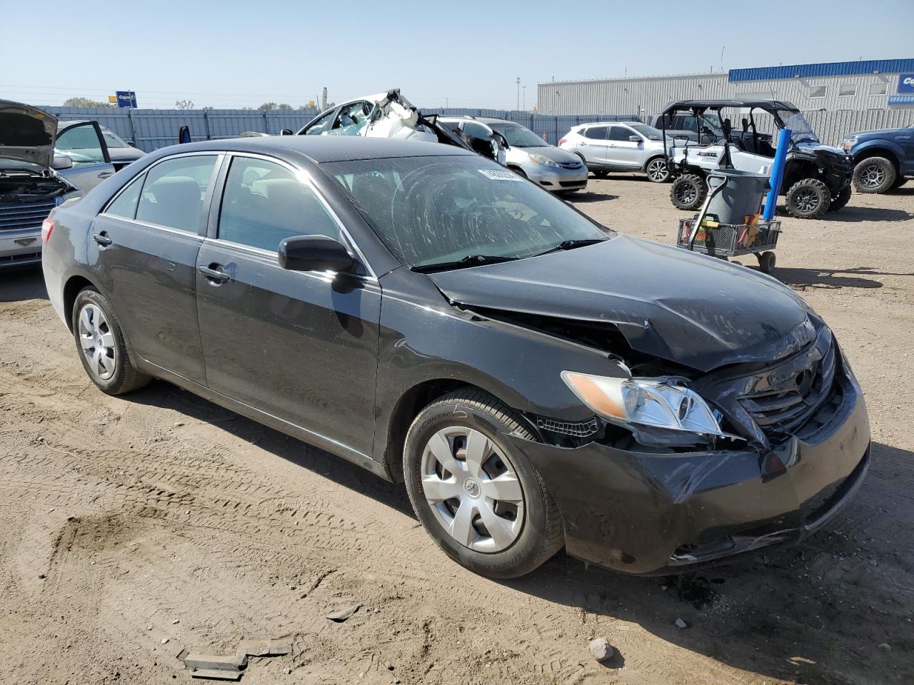 2009 Toyota Camry VIN 4T4BE46K99R136807 Copart auction photo, front end / hail damage thumbnail 4