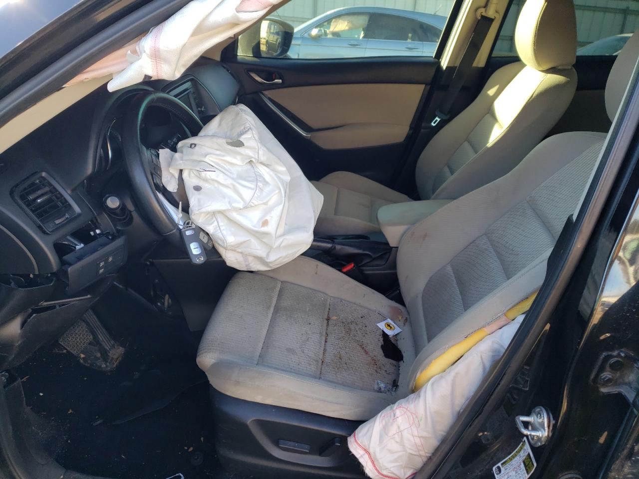 2013 Mazda CX-5 VIN JM3KE2CE8D0106741 Copart auction photo, all over damage thumbnail 7