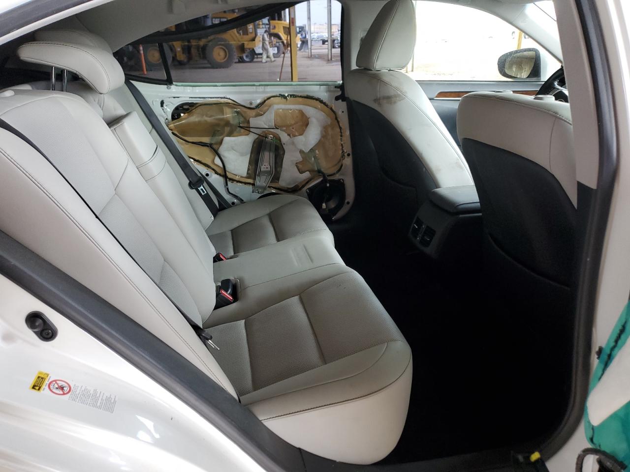 2015 Lexus ES VIN JTHBK1GGXF2196911 Copart auction photo, side / rear end damage thumbnail 10