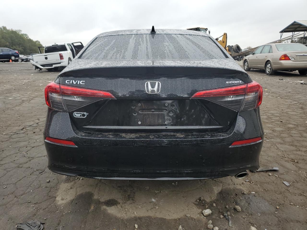 2024 Honda Civic VIN 2HGFE2F59RH578618 Copart auction photo, front end / side damage thumbnail 6