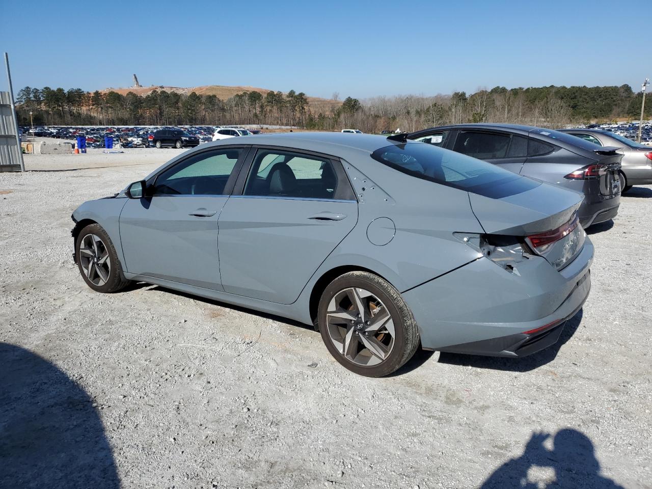 2023 Hyundai Elantra VIN KMHLP4AG7PU415908 Copart auction photo, stripped / front end damage thumbnail 2