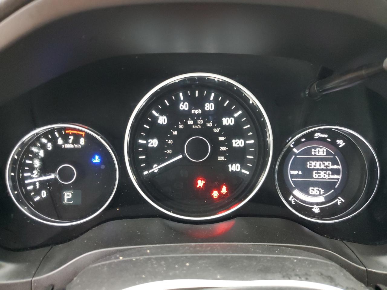 2017 Honda HR-V VIN 3CZRU5H73HM715660 Copart auction photo, all over damage thumbnail 9