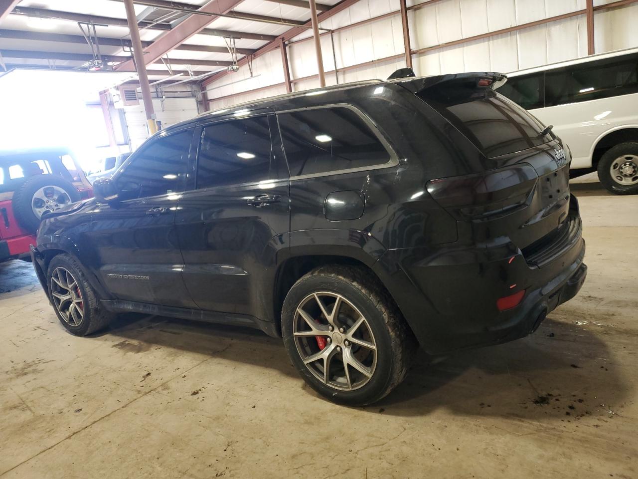 2017 Jeep Grand Cherokee VIN 1C4RJFDJ1HC760023 Copart auction photo, front end damage thumbnail 2
