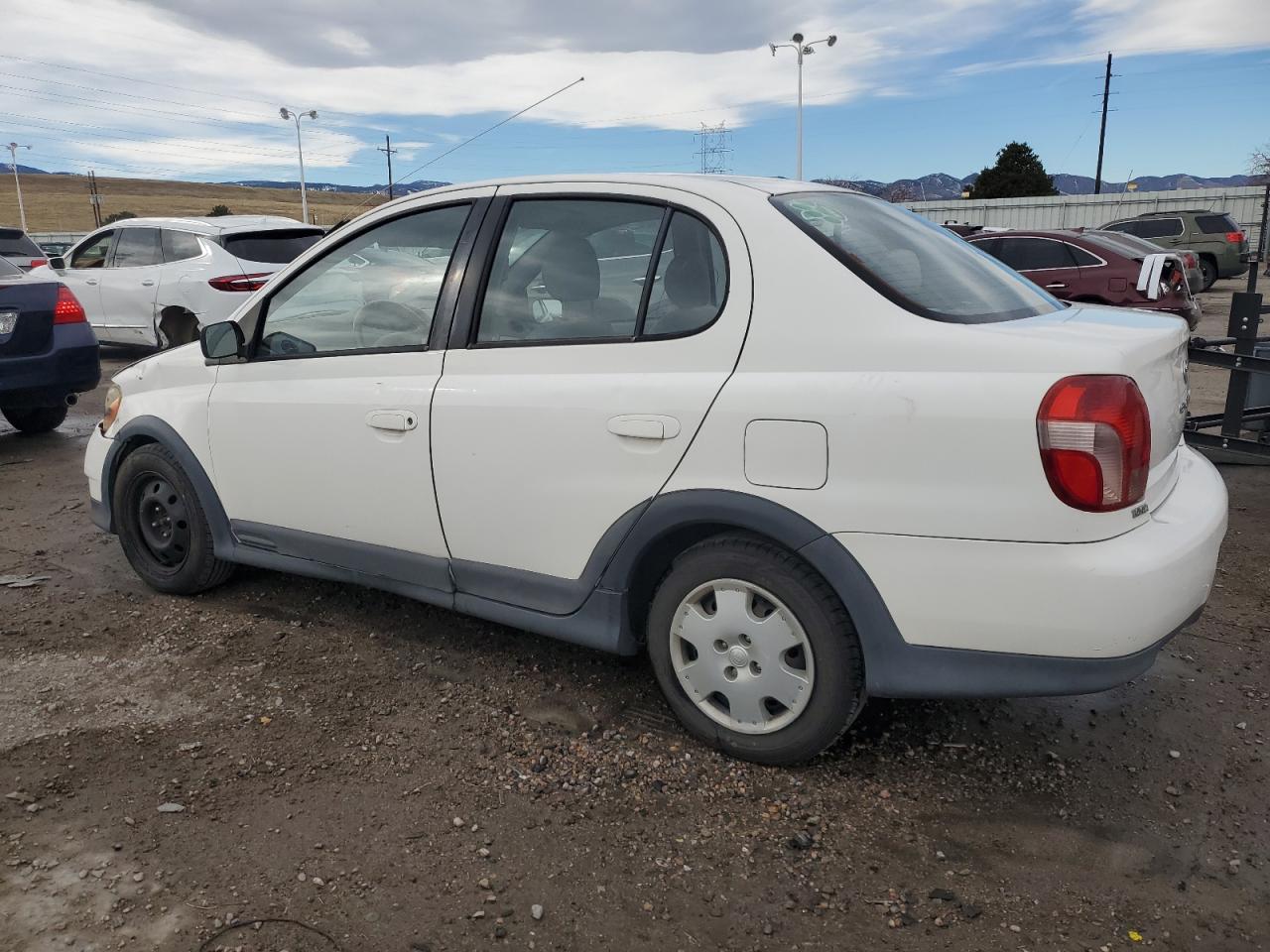 2002 Toyota Echo VIN JTDBT123625022216 Copart auction photo, front end / hail damage thumbnail 2
