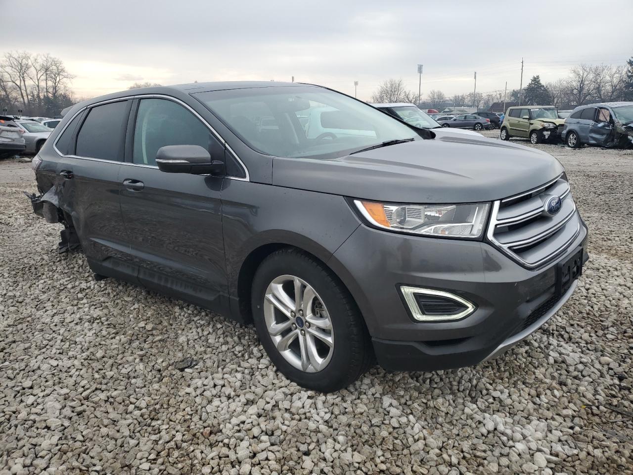 2018 Ford Edge VIN 2FMPK3J95JBC36372 Copart auction photo, rear end damage thumbnail 4