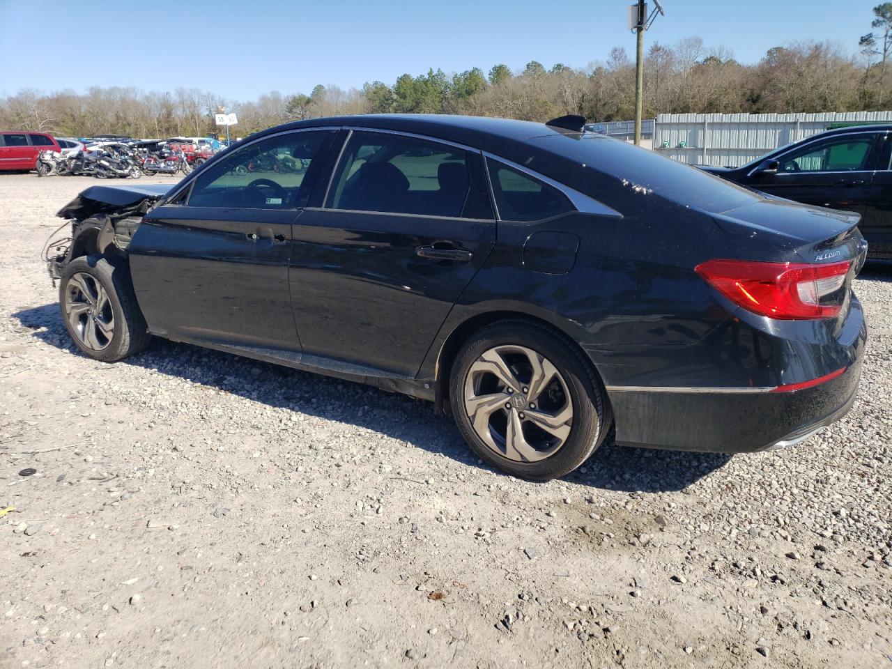 2019 Honda Accord VIN 1HGCV1F43KA111882 Copart auction photo, front end / minor dent/scratches damage thumbnail 2