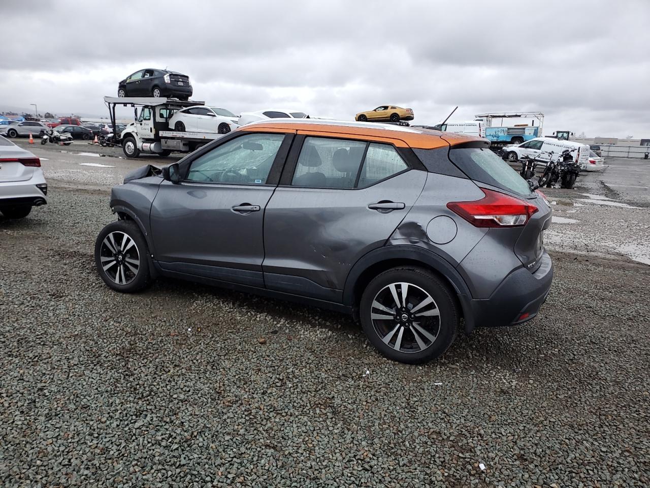 2019 Nissan Kicks VIN 3N1CP5CU7KL481510 Copart auction photo, all over damage thumbnail 2