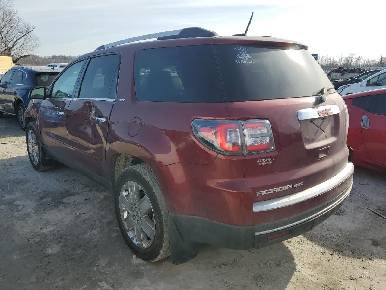 2017 GMC Acadia VIN 1GKKRSKD0HJ136259 Copart auction photo, side damage thumbnail 2
