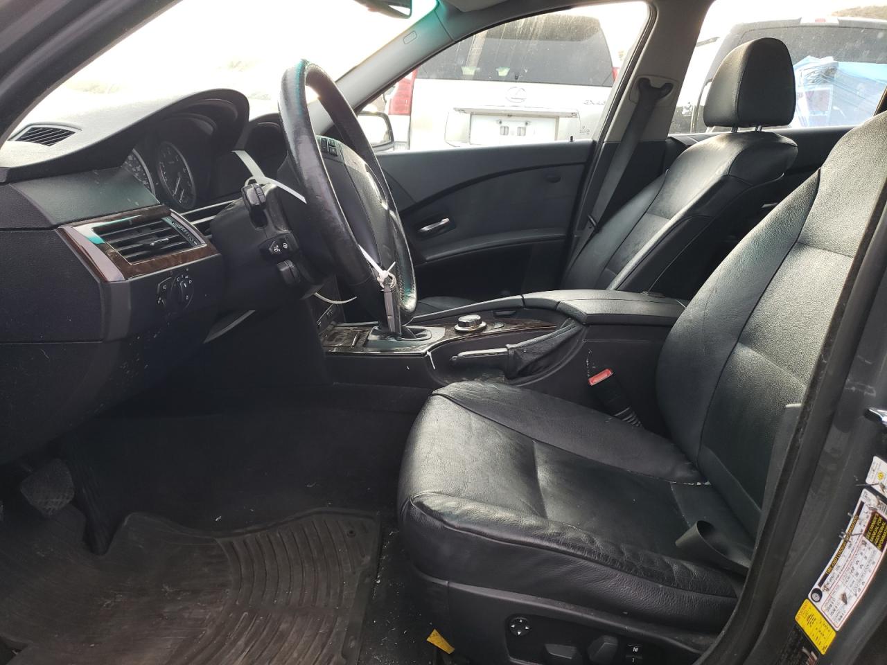 2007 BMW 5er VIN WBANF73587CU21426 Copart auction photo, vandalism / front end damage thumbnail 7