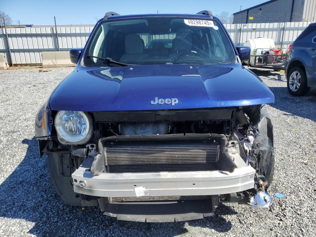 2018 Jeep Renegade VIN ZACCJABB9JPH62821 Copart auction photo, front end damage thumbnail 5