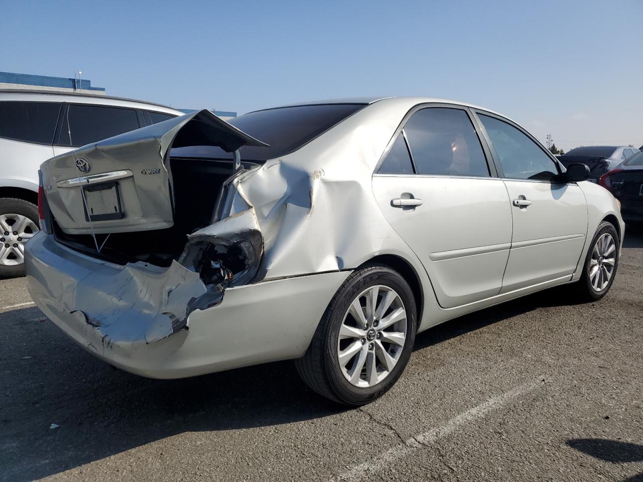 2005 Toyota Camry VIN JTDBE32K153003005 Copart auction photo, rear end damage thumbnail 3