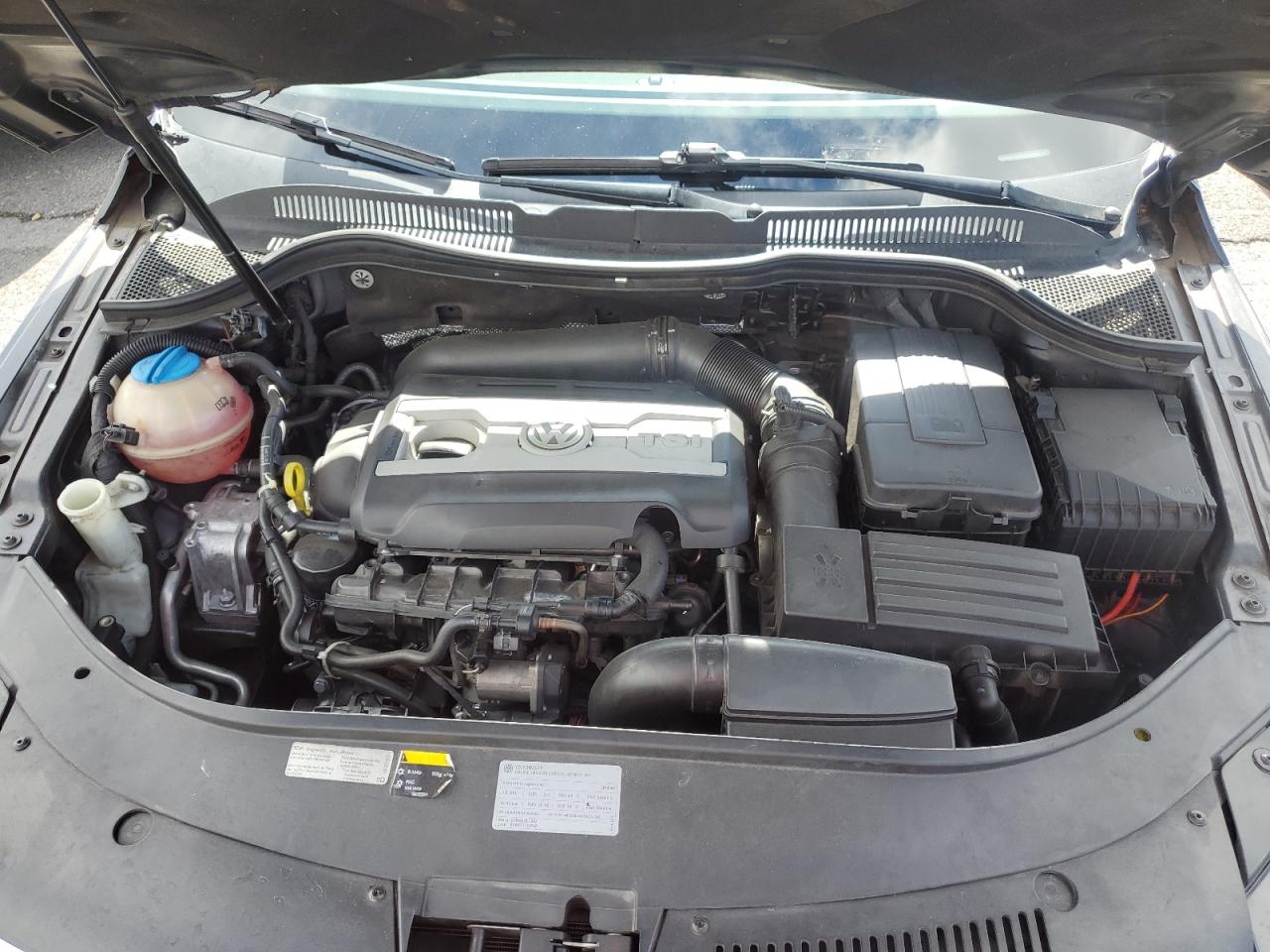 2013 Volkswagen Passat CC VIN WVWBP7AN1DE566314 Copart auction photo, rear end / side damage thumbnail 11