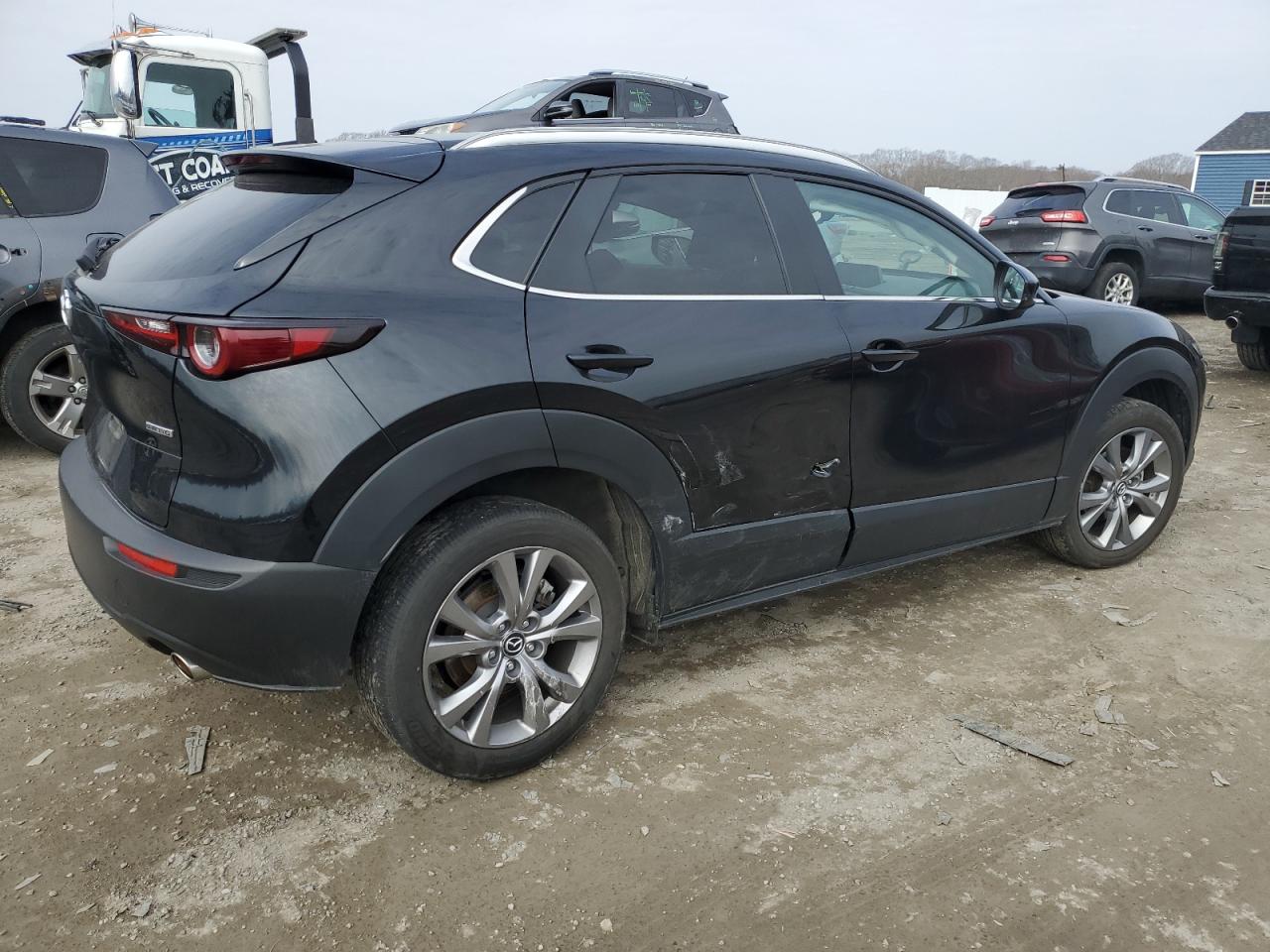 2022 Mazda CX-30 VIN 3MVDMBCL5NM406169 Copart auction photo, rollover / side damage thumbnail 3
