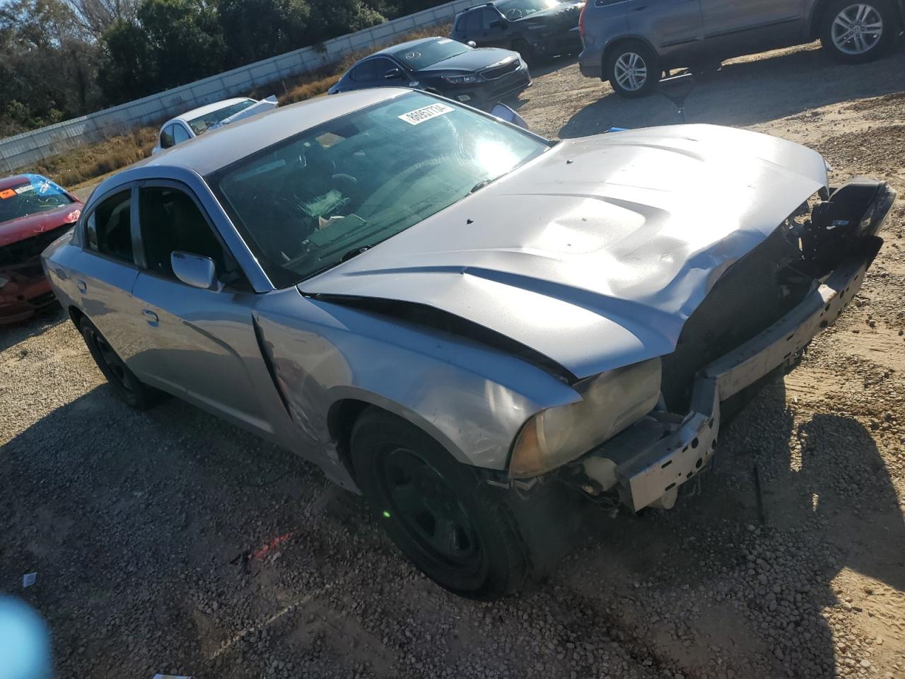 2013 Dodge Charger VIN 2C3CDXAT0DH586241 Copart auction photo, front end damage thumbnail 4