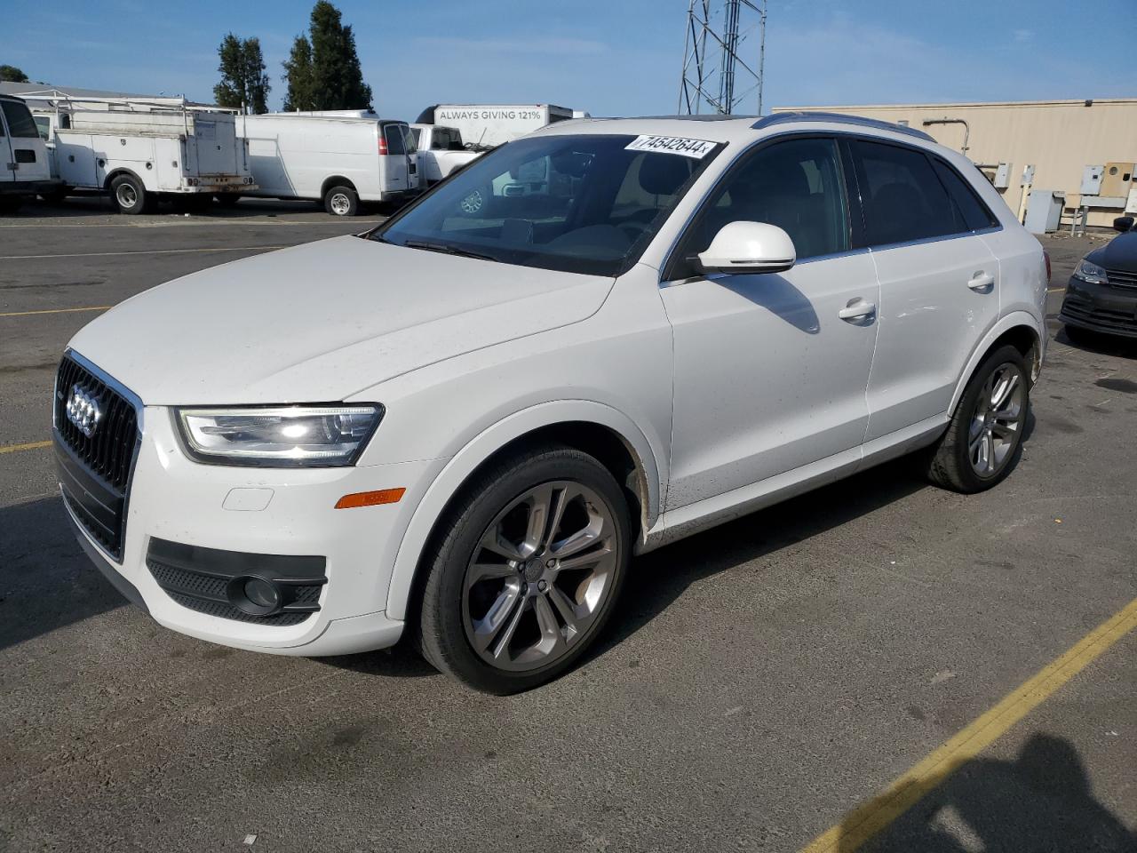 2015 Audi Q3 VIN WA1EFCFS7FR012546