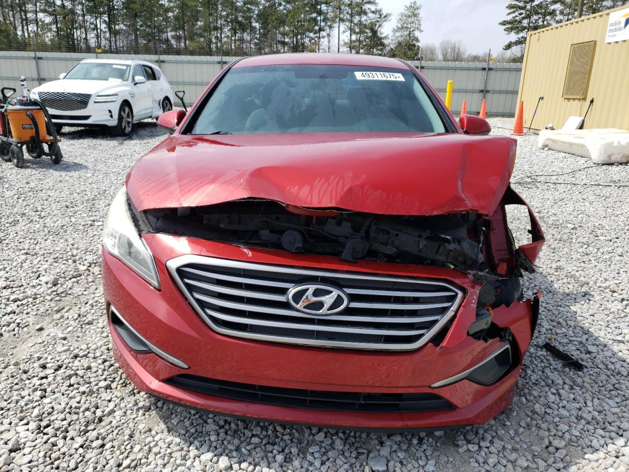 2017 Hyundai Sonata VIN 5NPE24AF7HH533682 Copart auction photo, front end damage thumbnail 5
