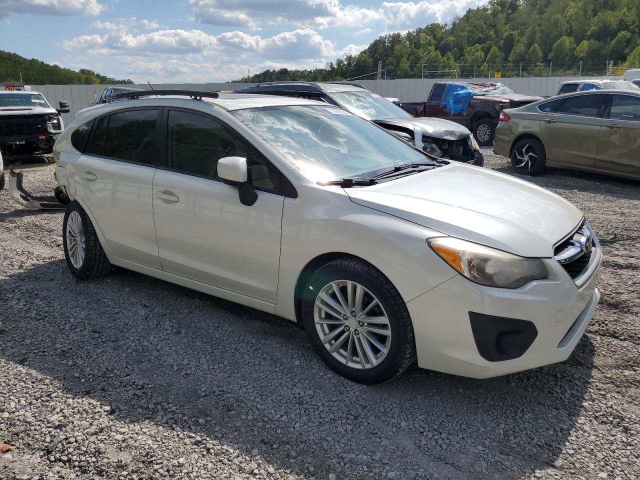 2014 Subaru Impreza VIN JF1GPAD6XE8274755 Copart auction photo, rear end damage thumbnail 4