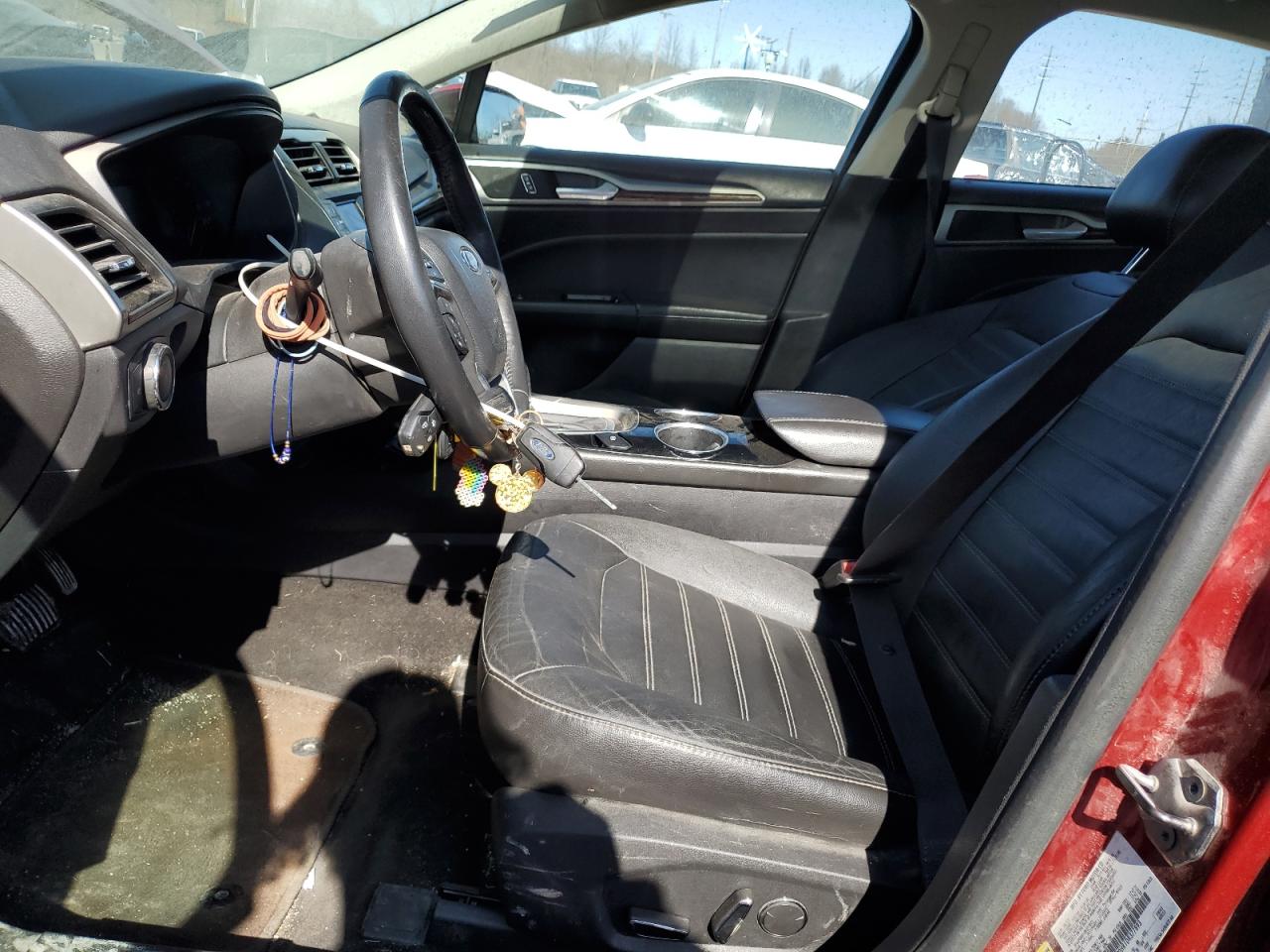 2013 Ford Fusion VIN 3FA6P0HR1DR377893 Copart auction photo, front end damage thumbnail 7