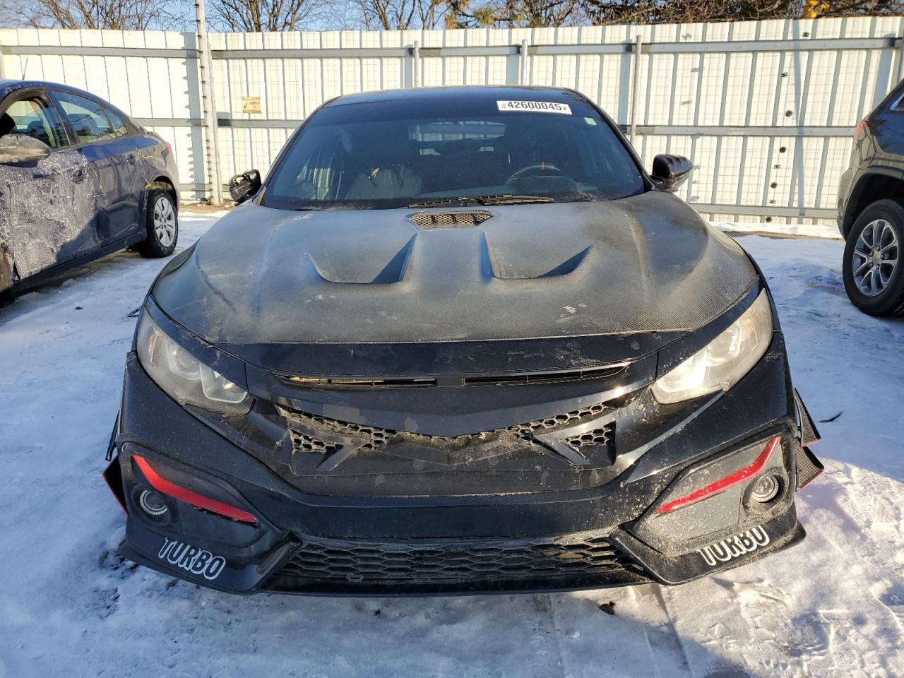 2017 Honda Civic VIN SHHFK7H46HU221134 Copart auction photo, all over damage thumbnail 5