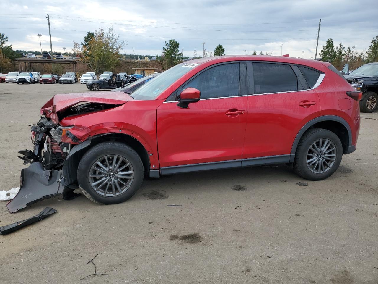 2017 Mazda CX-5 VIN JM3KFACLXH0133824