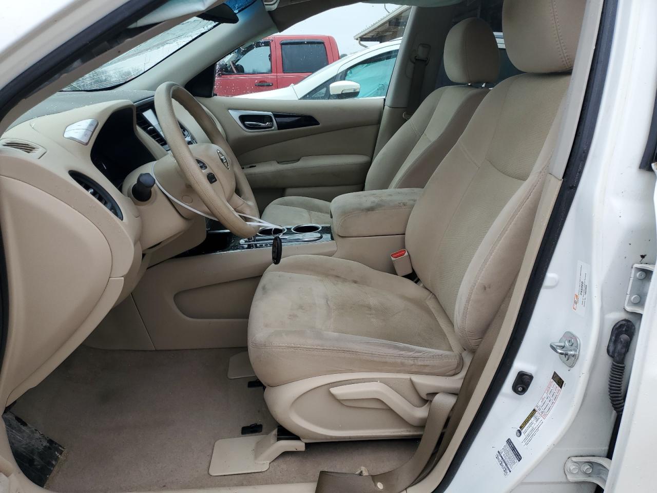 2015 Nissan Pathfinder VIN 5N1AR2MN3FC707138 Copart auction photo, front end / side damage thumbnail 7