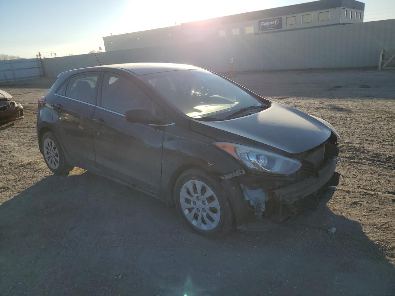 2016 Hyundai Elantra VIN KMHD35LH5GU335227 Copart auction photo, all over / hail damage thumbnail 4