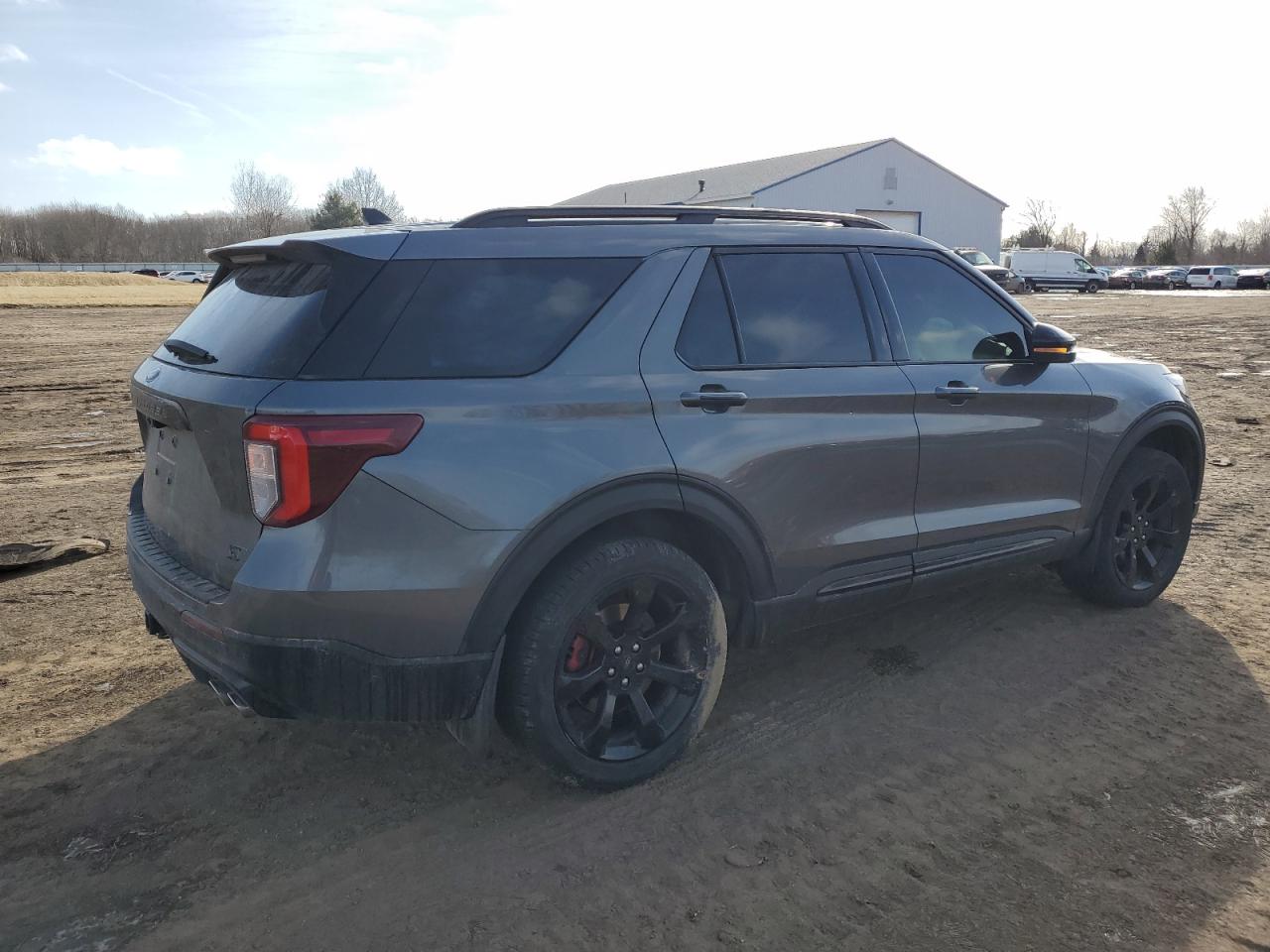 2023 Ford Explorer VIN 1FM5K8GC7PGA03344 Copart auction photo, front end damage thumbnail 3