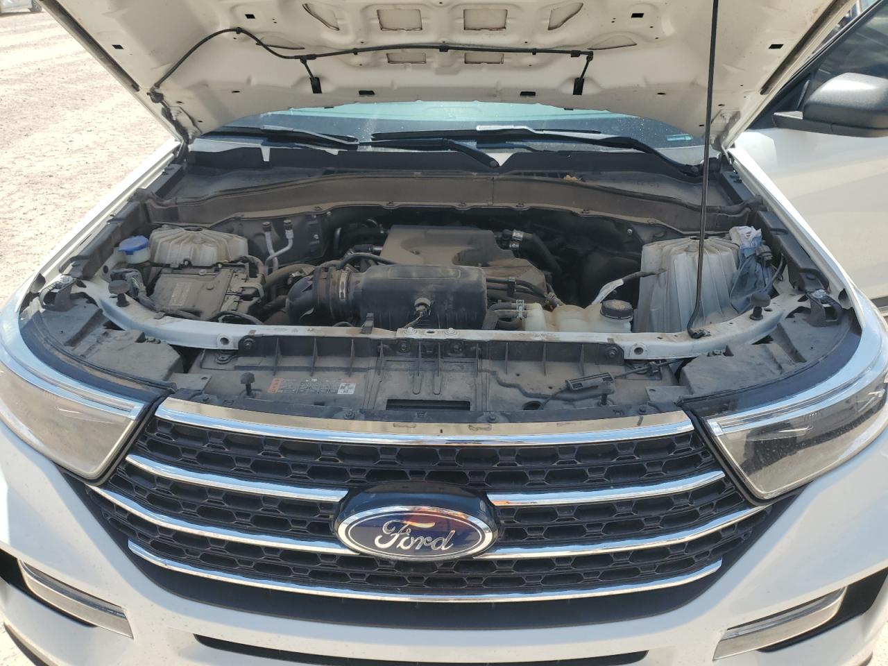 2020 Ford Explorer VIN 1FMSK7DH1LGC46025 Copart auction photo, hail damage thumbnail 12